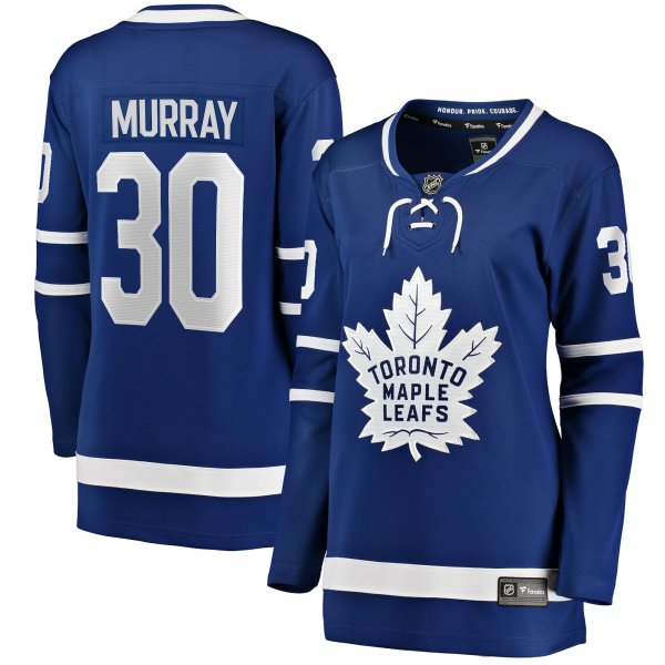 Women's Toronto Maple Leafs Matt Murray Fanatics Blue Home Breakaway Player Jersey