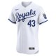 Men's Kansas City Royals Carlos HernÃÂ¡ndez Nike White Home Elite Player Jersey